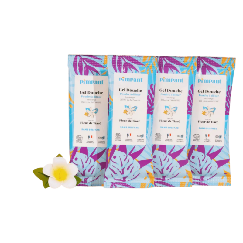 Pimpant - Recharge gel douche fleur de tiaré